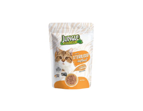 جنقل اظرف للقطط بالدجاج 100 ج