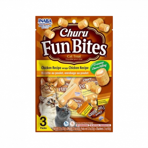 اينابا تشورو فان بايتس دجاج راب وتونا 3*20 جرام