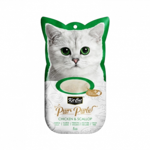 كيت كات بوربوريز للقطط دجاج وسكالوب 60جرام