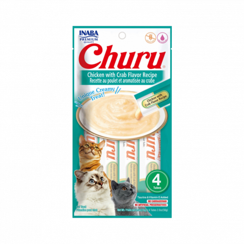 اينابا تشورو دجاج مع السلطعون 4*14جم