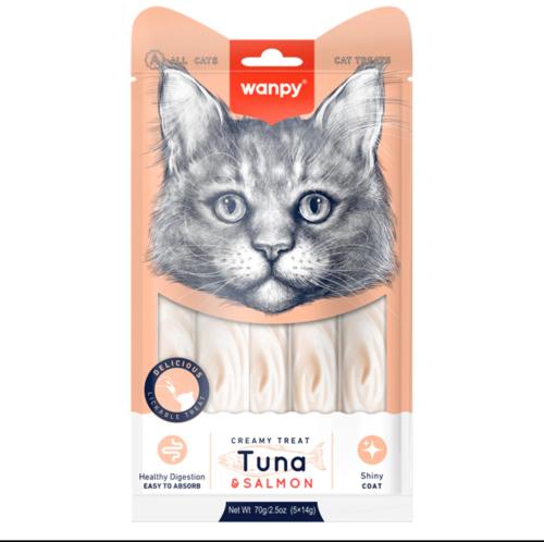 وانبي وجبة ممتعة كريمية لذيذة التونة والسلمون 70 ج...