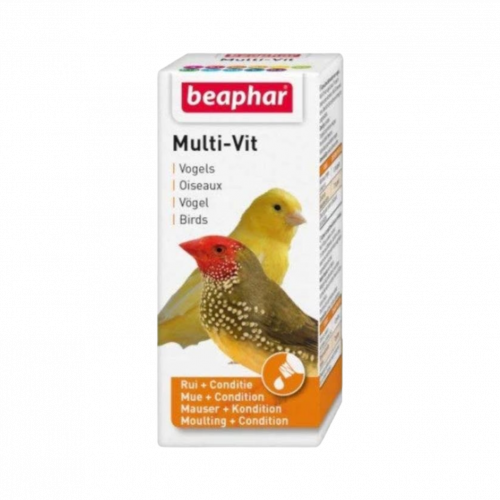 بيفار متعدد الفيتامينات لجميع انواع الطيور 20 مل
