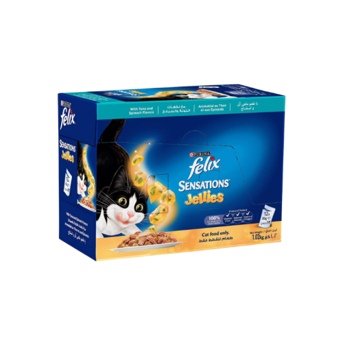 بيورينا فيليكس تونة مع السبانخ 12*85 جم