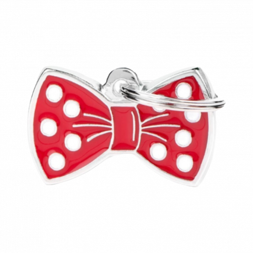 قلادة ماي فاميلي للحيوانات الاليفة ربطة عنق احمر