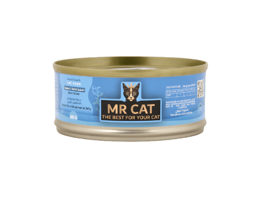 ستر كات سمك المحيط مع السالمون بالجيلي 60 جم