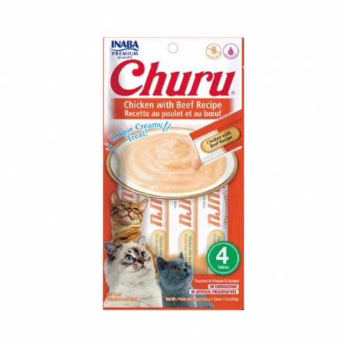 اينابا تشورو دجاج مع لحم 4*14جم