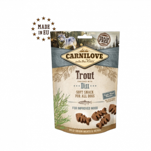 كرنيلوف مكافاة رطبة للكلاب سالمون مرقط مع شبت 200...