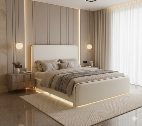 طقم سرير أوهايو بلاس OHIO PLUS BED SETالفاخر بتصمي...