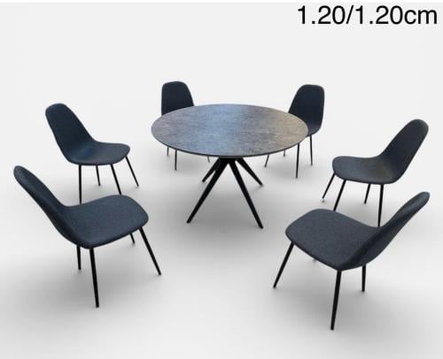Dining table for home - 6 chairs