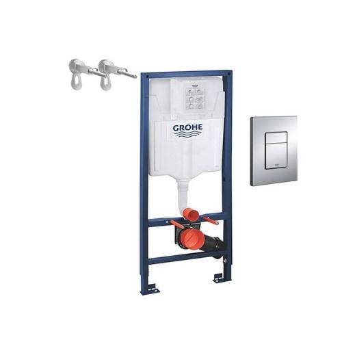 Hanging toilet seat Jrohi Euro with wall-mounted s...
