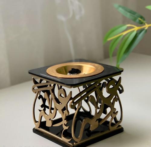 Elegant incense holders with the name, customized upon request