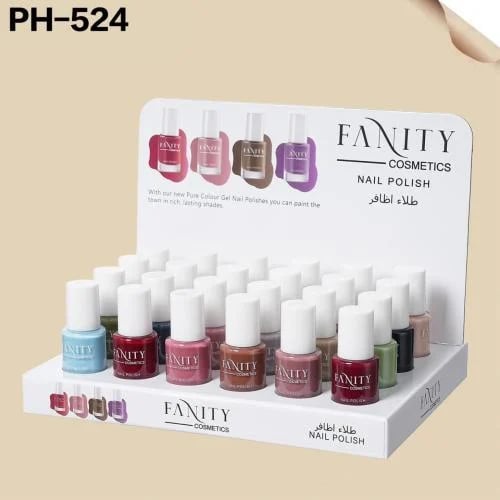 Colorful fantasy nail polish 24 colors