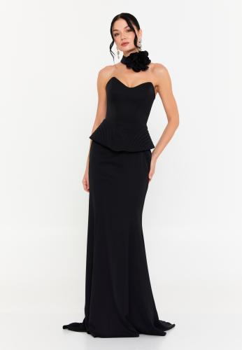 Black fox dress