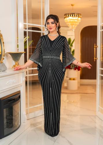 Black evening dress