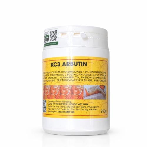 كريم KC3 أربوتين هو منتج لتفتيح وتوحيد لون البشرة