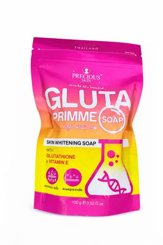 صابونة Gluta Primme Whitening Soap من Precious Ski...