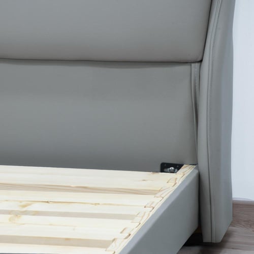 سرير ملكي رمادي 180*200 سم