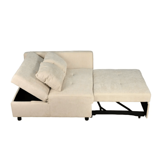 كنب سرير فخم مع تخزين بيج