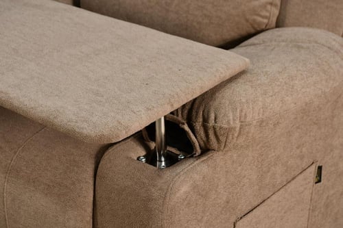 كرسي استرخاء مودرن هزار دوار بحامل جوال مع طاولة ك...