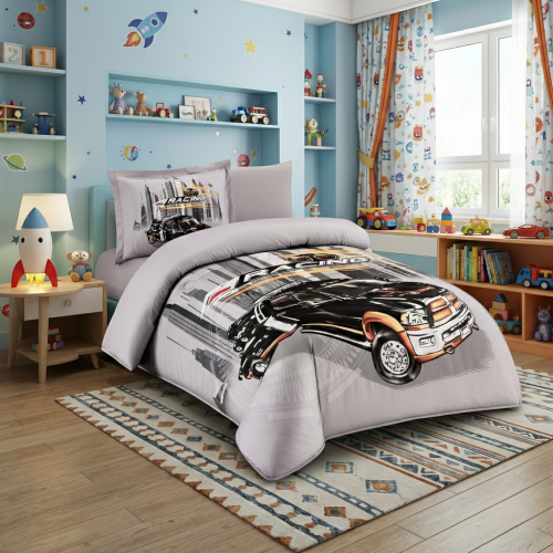 مفرش أطفال ميكروفايبر 4 قطع