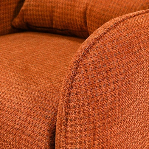 كرسي استرخاء فخم هزاز دوار قماشي مودرن هافان