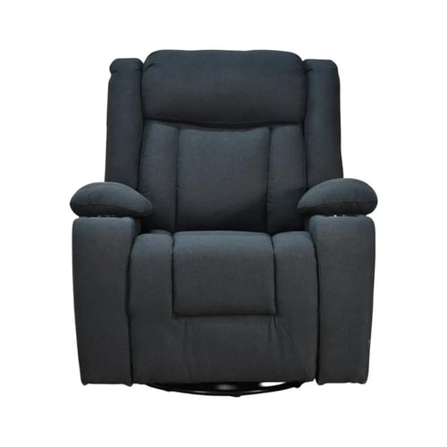 كرسي استرخاء هزاز دوار قماشي مودرن – تصميم يجمع بي...