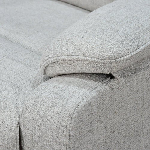 كرسي استرخاء فاخر هزار دوار بحامل جوال أوف وايت