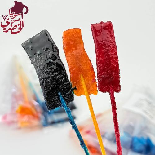 Apricot jelly sticks