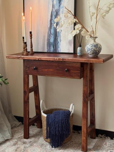 كورنر كفي خشبي+تخزين