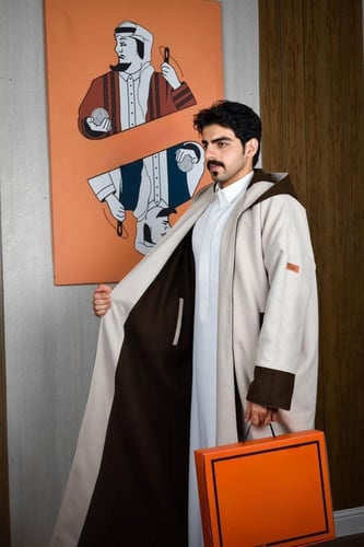 فروه شتوية لون عودي مع سكري-متجر فرح