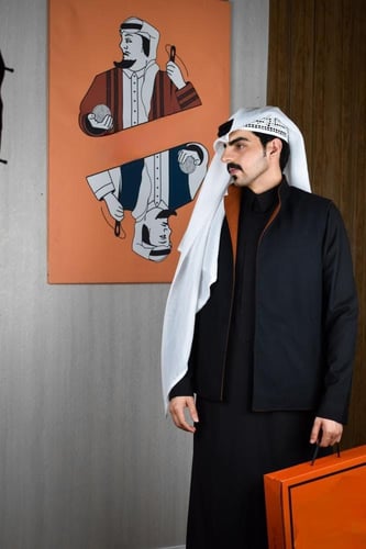 سديري شتوي جملي مع أسود-متجر فرح