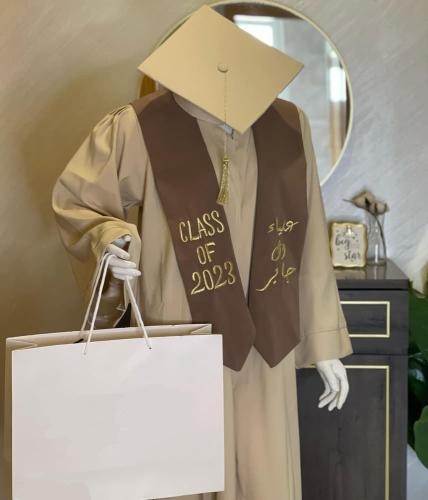 عبايات تخرج تصميم حسب طلبك-متجر فرح