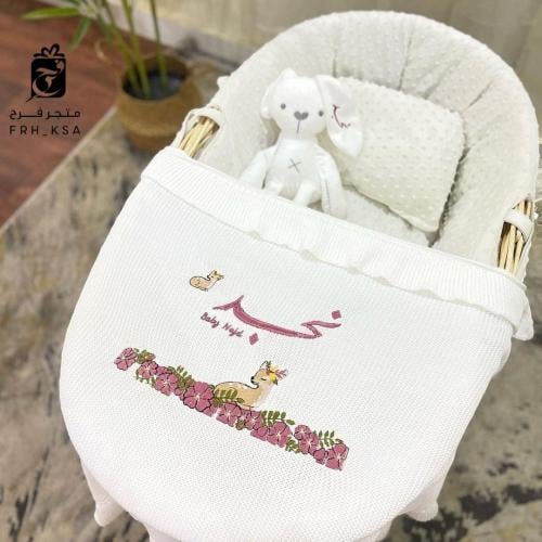 بطانية مواليد مطرزة مريحة لطفلك