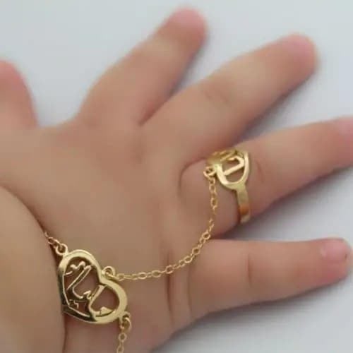 اسواره مع خاتم بالاسم-متجر فرح