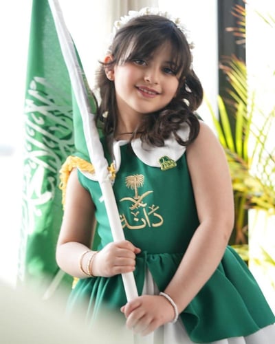 فستان اليوم الوطني دلع البنات-متجر فرح