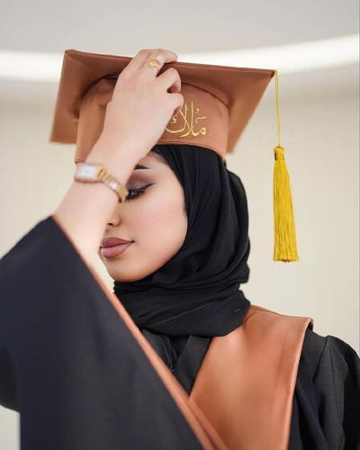 عباية وشاح قبعه تخرج -متجر فرح