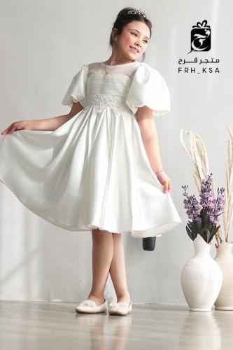 فستان بناتي لحفلات الاعرائس