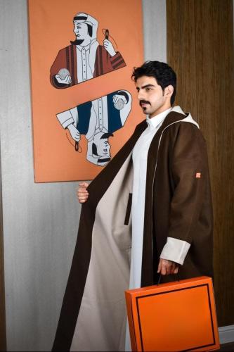 فروه شتوية لون عودي مع سكري-متجر فرح