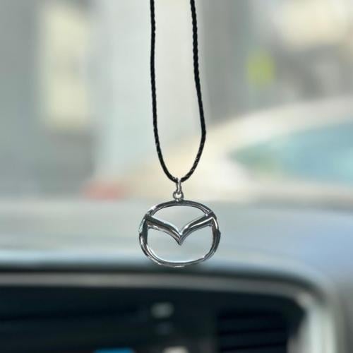 تعليقة مراية معدنية علامة مازدا