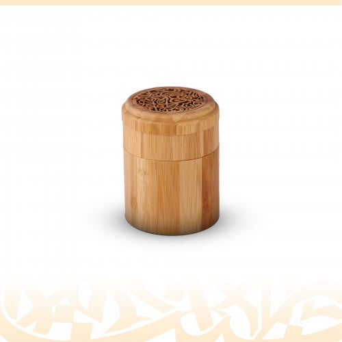 مبخرة الخيزران الأسطوانية مع أعواد مروكي سوبر بلس