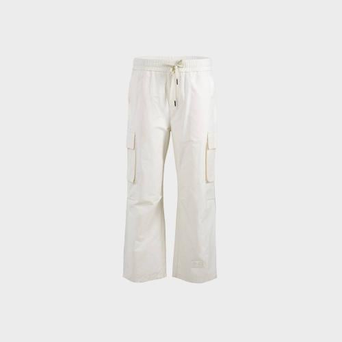 Zabrandas Off White Cargo Pants