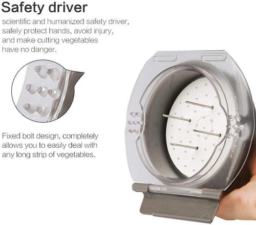 قطاعة خضروات يدوية ماندولين المطورة متعددة الاستخد...