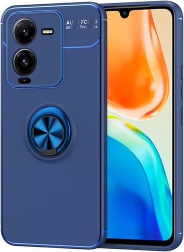 غطاء جوال من السيليكون الناعم مضاد للصدمات مع خاتم...