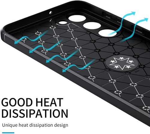 غطاء جوال من السيليكون الناعم مضاد للصدمات مع خاتم...