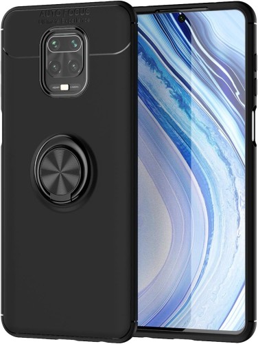 غطاء جوال من السيليكون الناعم مضاد للصدمات مع خاتم...