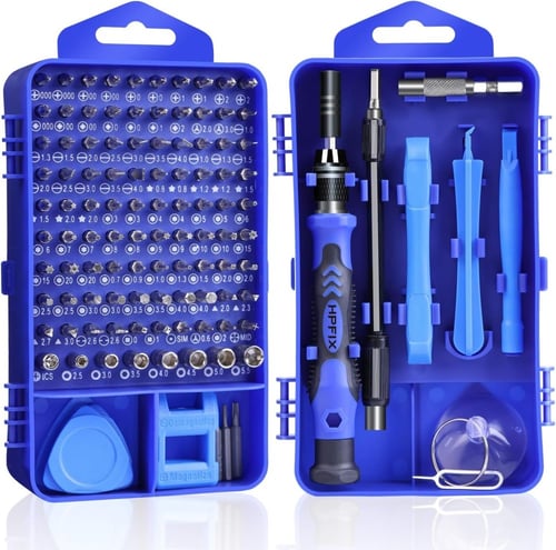 طقم مفكات مغناطيسية دقيقة لاصلاح الأجهزة الإلكترون...