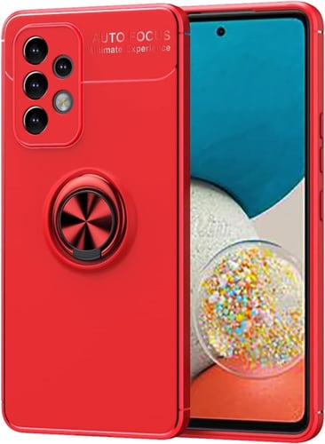 غطاء جوال من السيليكون الناعم مضاد للصدمات مع خاتم...