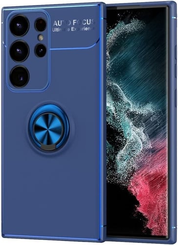 غطاء جوال من السيليكون الناعم مضاد للصدمات مع خاتم...