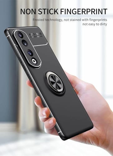 غطاء جوال من السيليكون الناعم مضاد للصدمات مع خاتم...