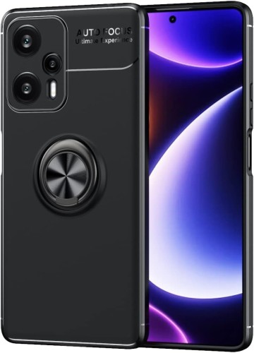 غطاء جوال من السيليكون الناعم مضاد للصدمات مع خاتم...